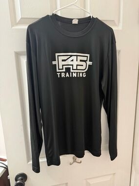 Men's Long Sleeve Performance Tee - Black